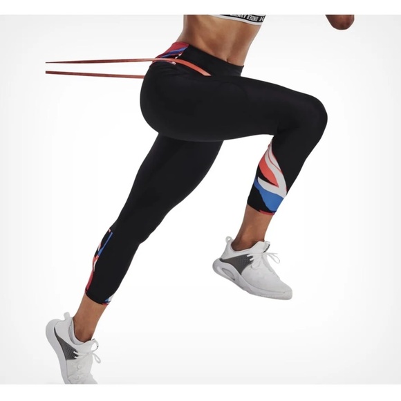 Under Armour heat gear compression high rise ankle legging nwt - Picture 3 of 8